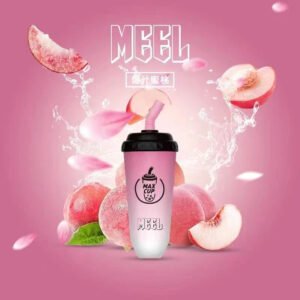 MEEL 6000 口奶茶杯 15ml 巨量儲油空間 550mAh 補能核心穩定輸出 純粹果萃層次解析  CP 值奶茶造型 台灣現貨