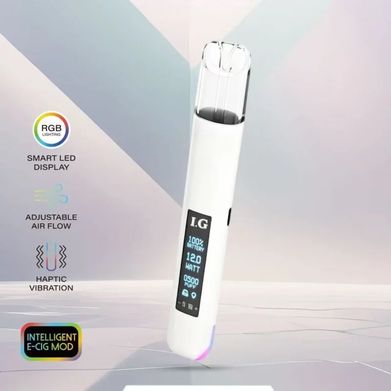 I.G 一代通用主機 RGB 幻彩動態導光 頂級金屬手感工藝解析 純粹穩定霧化輸出方案 一代煙彈全品牌通用 台灣現貨:圖片 2