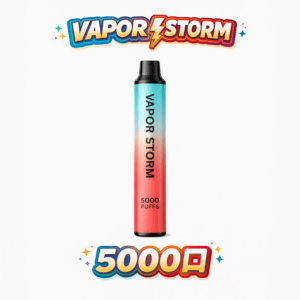 Vapor Storm 風暴 5000 Mesh 芯口感穩定爆發 650mAh 穩定長效動力 大容量果汁一機搞定 10ml 巨量裝載 台灣現貨